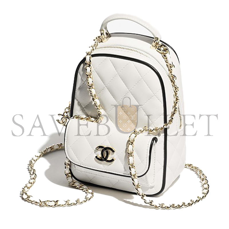 CHANEL 25P MINI LAMBSKIN BACKPACK AP4514 (18*13*9cm)